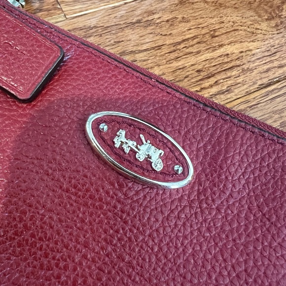 Coach Wristlet - Red - Picture 2 of 2
